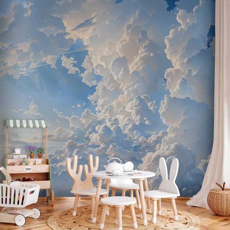Carta da parati - The Sun Revealing the Secrets of the Clouds: Spectacular Images in the Sky in Carta da parati Collezione Casa - Trebisacce, commercioVirtuoso.it