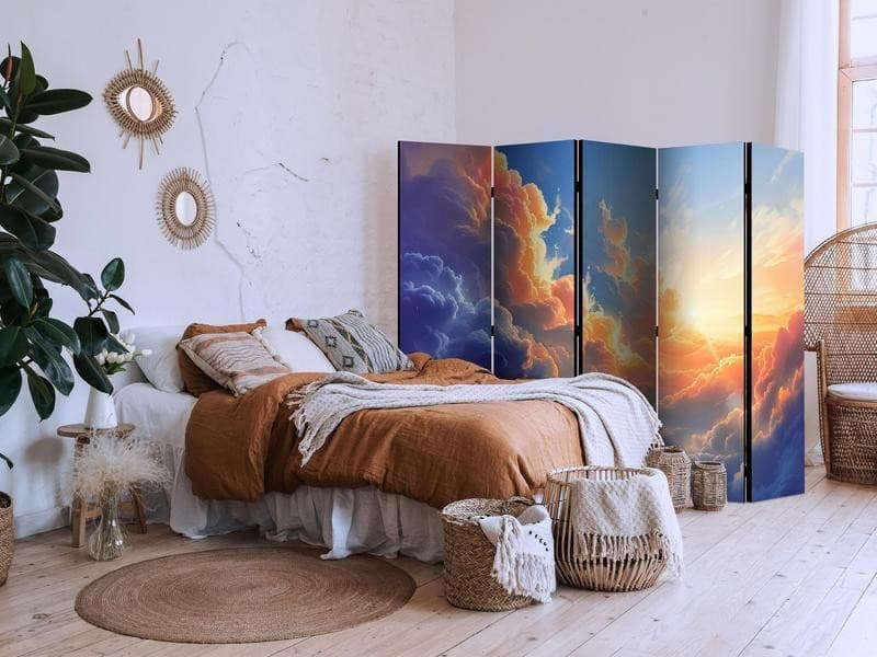 Paravento - Sunset Over a Cloudy Sea: A Marvelous Symphony of Colors in Paraventi Collezione Casa - Trebisacce, commercioVirtuoso.it