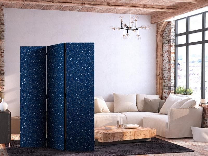 Paravento - Cosmic Inspirations - Pattern with Stars and Constellations on a Dark Background in Paraventi Collezione Casa - Trebisacce, commercioVirtuoso.it