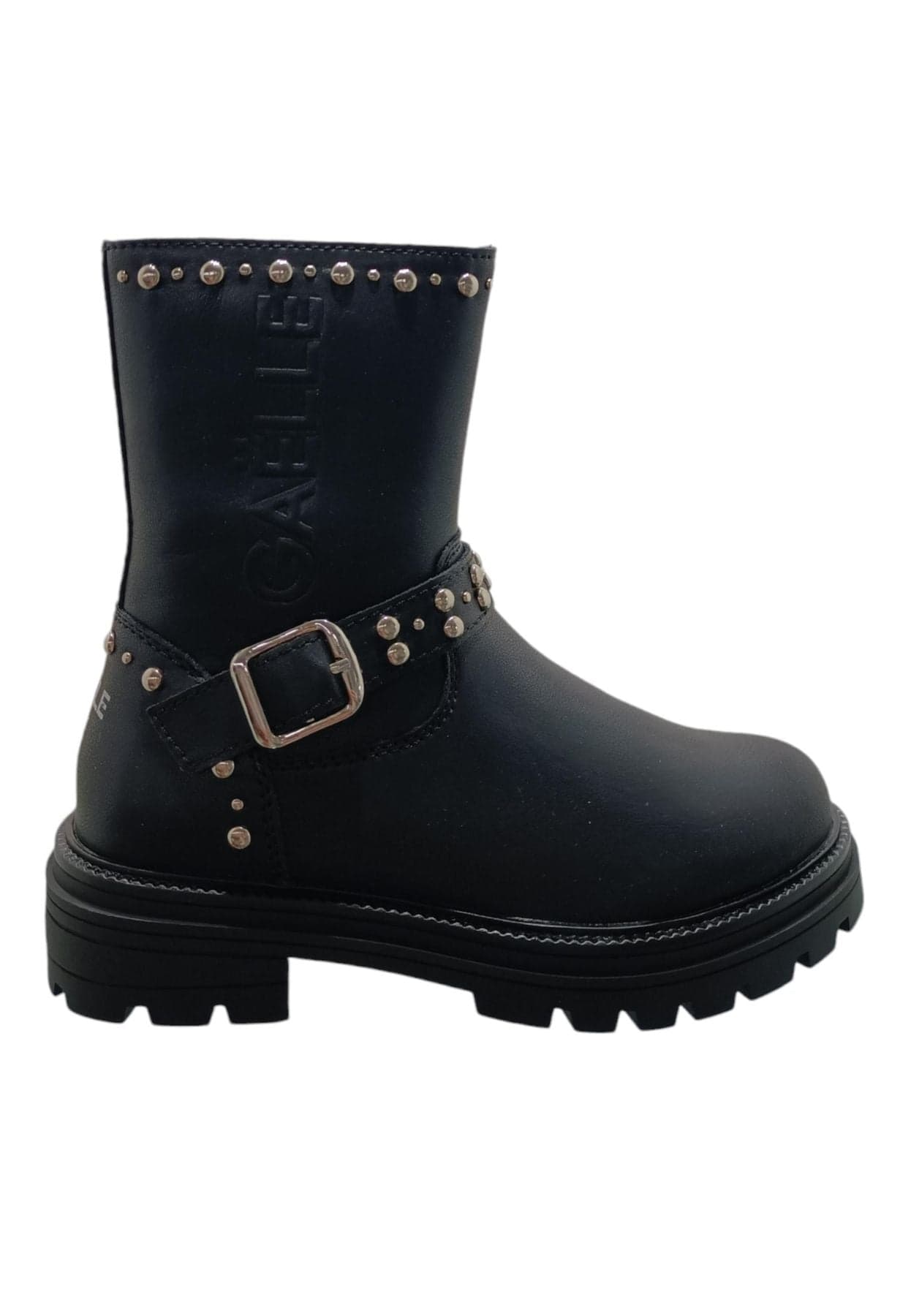 Stivaletti bambina Gaelle Coco Low nero pelle - Stile elegante con zip laterale - 6