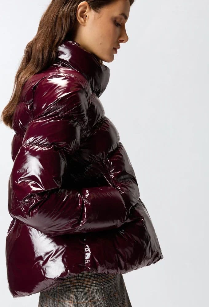Pinko MIRCO CABAN CRYSTAL NYLON CON FW25 da donna in Giacche Drestige - Casamassima, commercioVirtuoso.it