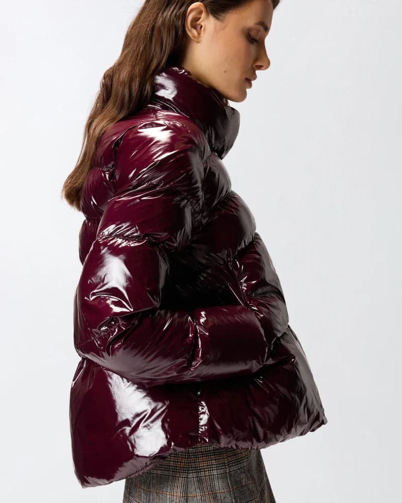 Pinko MIRCO CABAN CRYSTAL NYLON CON FW25 da donna in Giacche Drestige - Casamassima, commercioVirtuoso.it