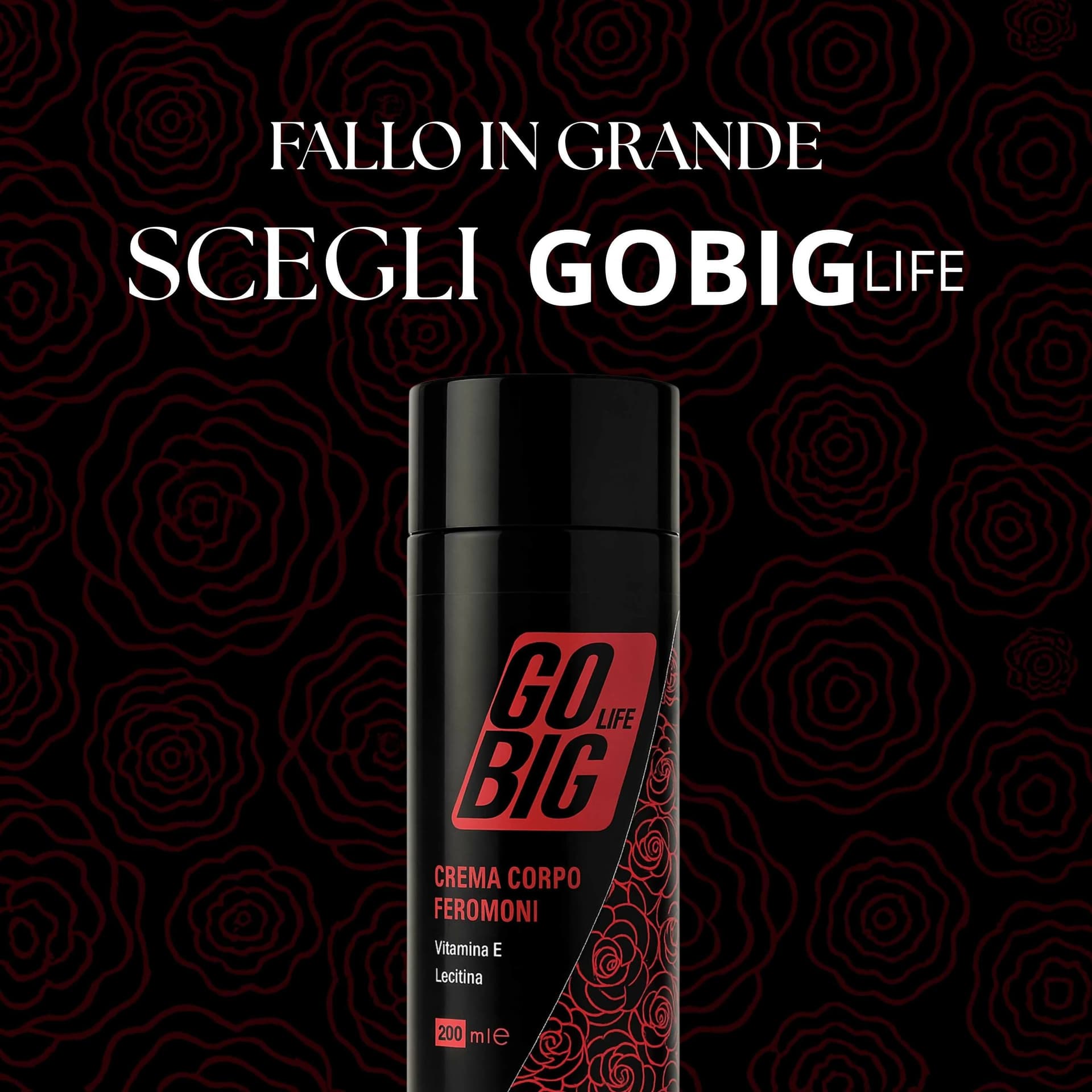 Gobig life crema corpo ai feromoni con vitamina e e lectina - idratazione profonda, aumento dell'attrattiva e sicurezza - formula con ingredienti naturali - profumo seduce e attrae in Afrodisiaci BasketGuru Italia - Palermo, commercioVirtuoso.it