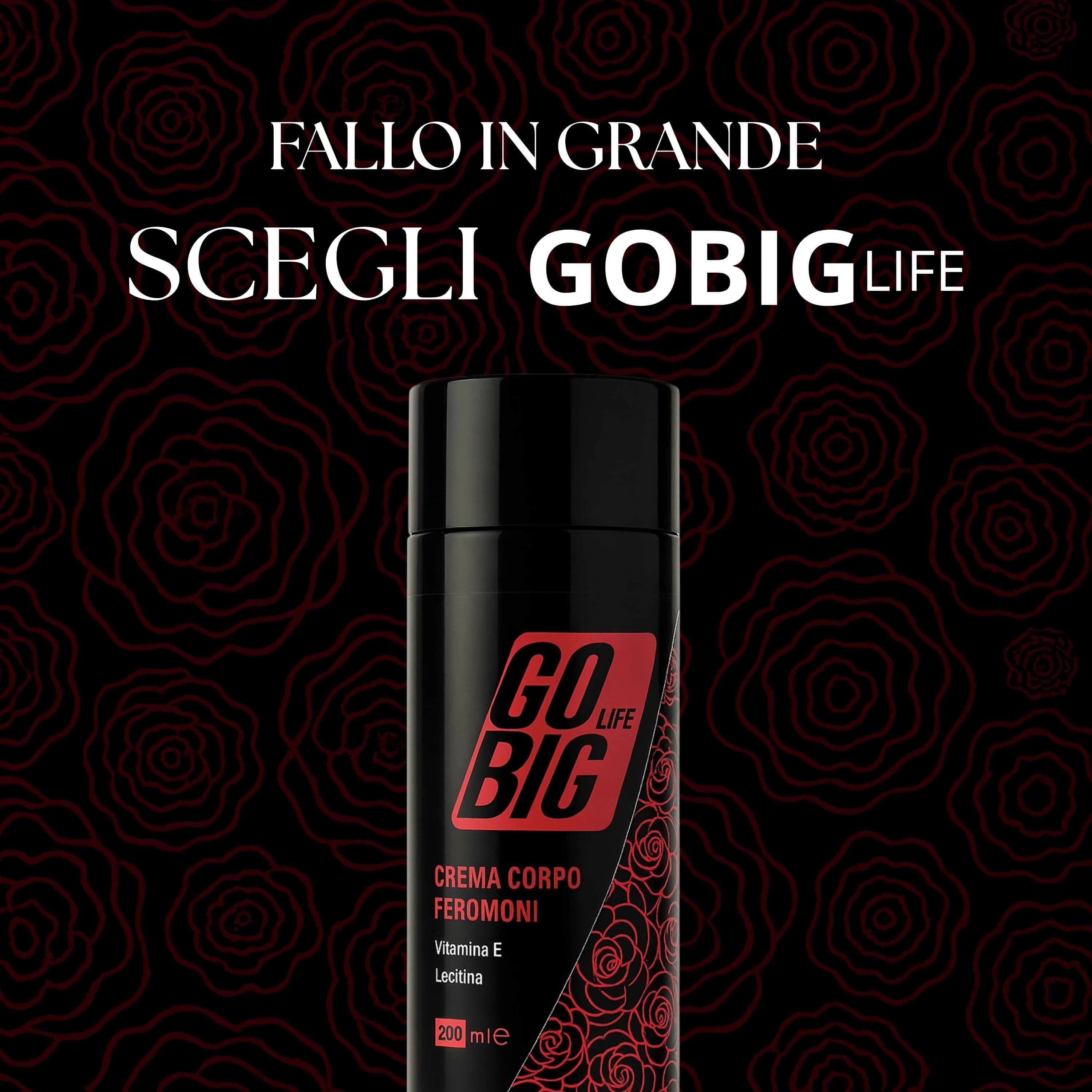 Gobig life crema corpo ai feromoni con vitamina e e lectina - idratazione profonda, aumento dell'attrattiva e sicurezza - formula con ingredienti naturali - profumo seduce e attrae in Afrodisiaci BasketGuru Italia - Palermo, commercioVirtuoso.it