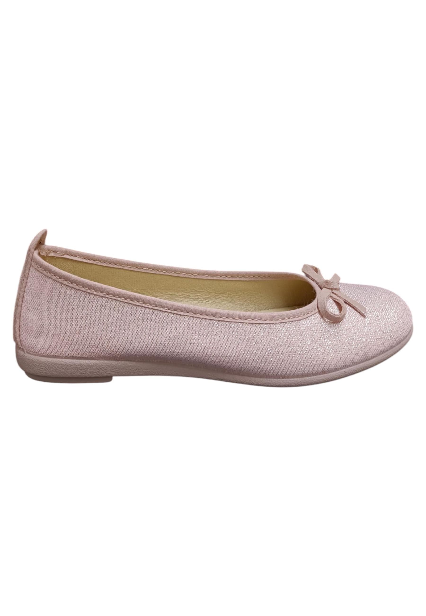 Ballerina bambina Vul-Ladi Candy cipria tela elastico comfort style - 5