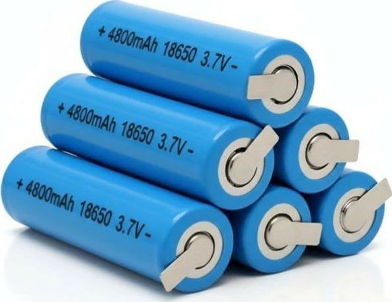 Lotto da 4 Batterie 18650 Ioni di Litio 3.7V 4800mAh - Con Linguette Pre-Saldate per Assemblaggio Blocchi Batterie in Pile ricaricabili Solgeny - Besate, commercioVirtuoso.it