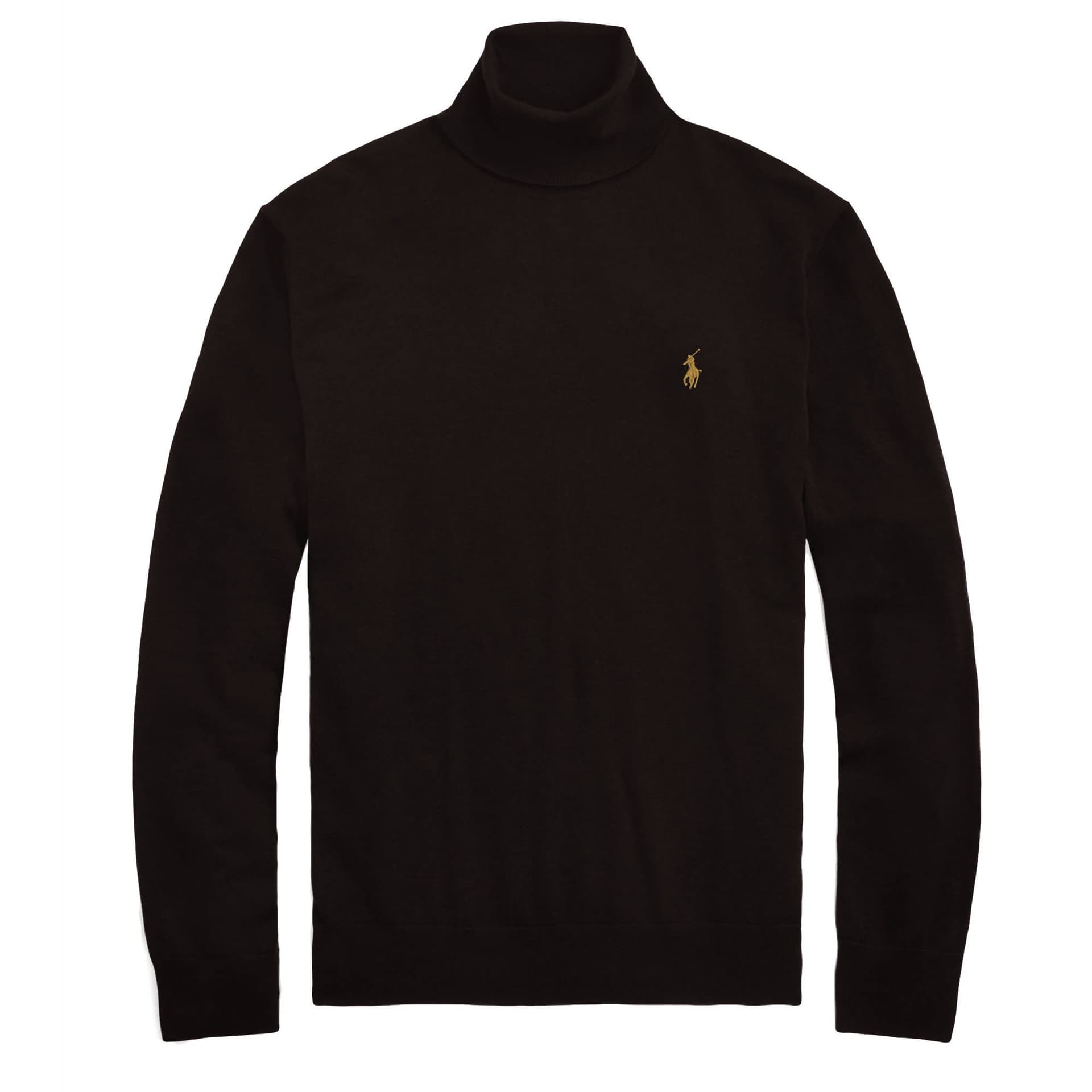 Ralph Lauren Uomo Maglione Collo Alto 100% Cotone Tinta Unita Regular Fit Logo Ricamato Pony Lupetto Invernale in Maglioni Euforia - Bronte, commercioVirtuoso.it