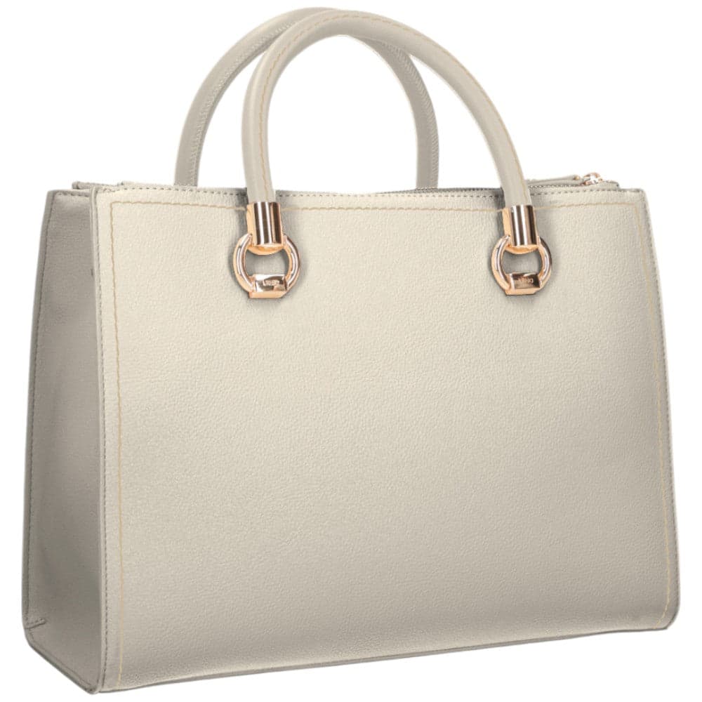 Liu Jo borsa satchel creama linea Manhattan AA5008E0058 Borse Liu Jo