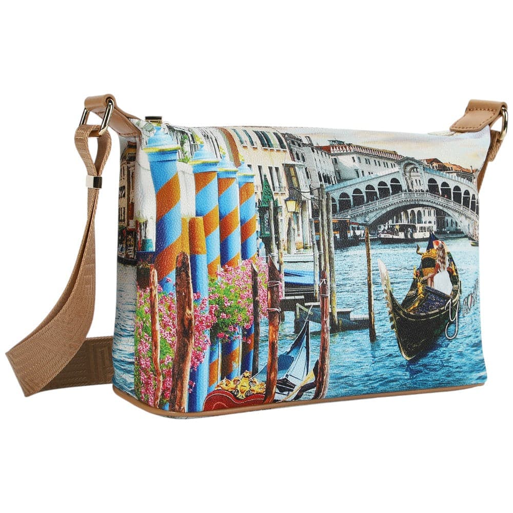 YNot borsa hobo easy stampa Dream in Venice YES592S5 Borse YNot