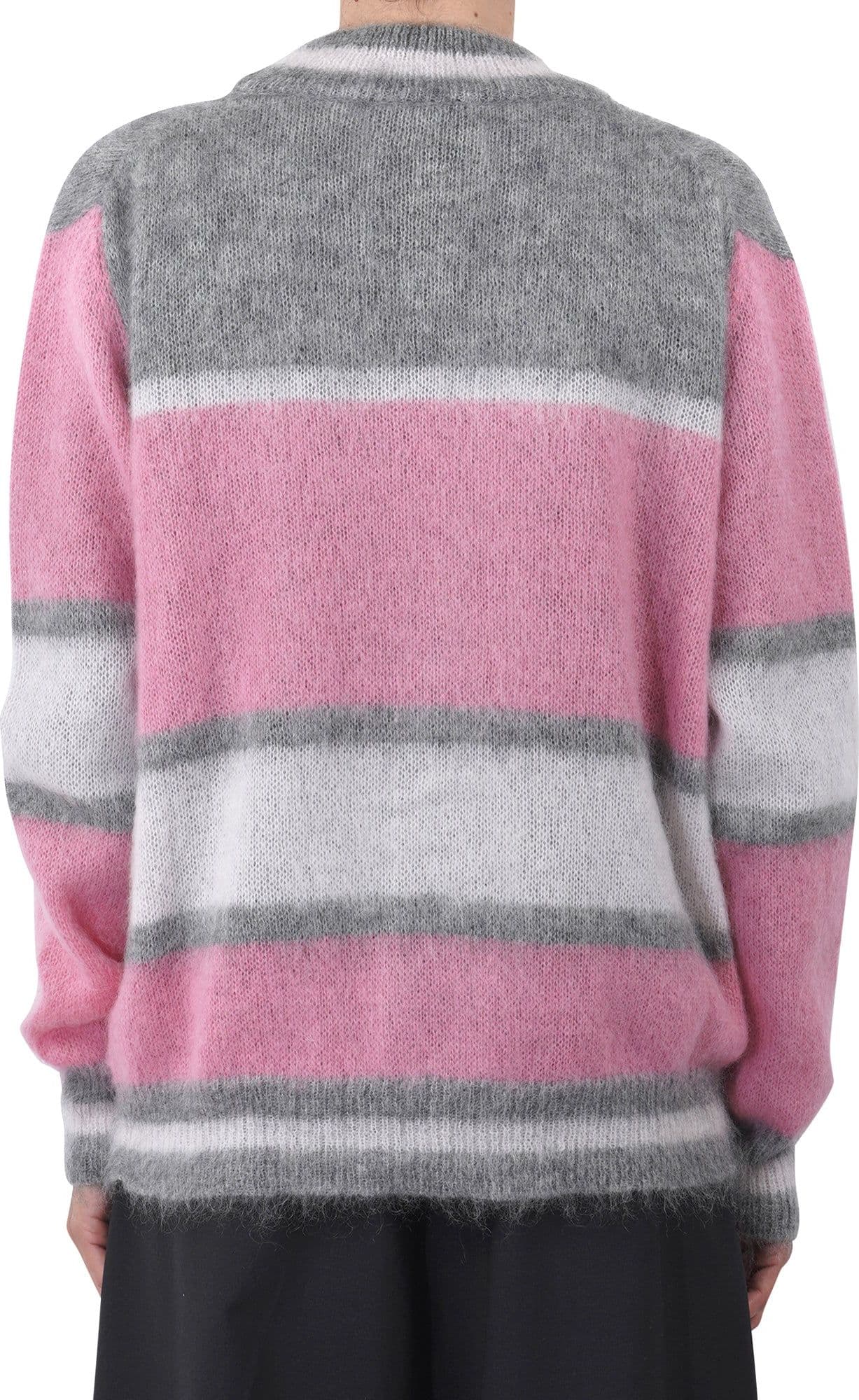 AMARANTO Amaranto - Cardigan - 461287 - Grigio/Rosa da donna in Cardigan Drestige - Casamassima, commercioVirtuoso.it