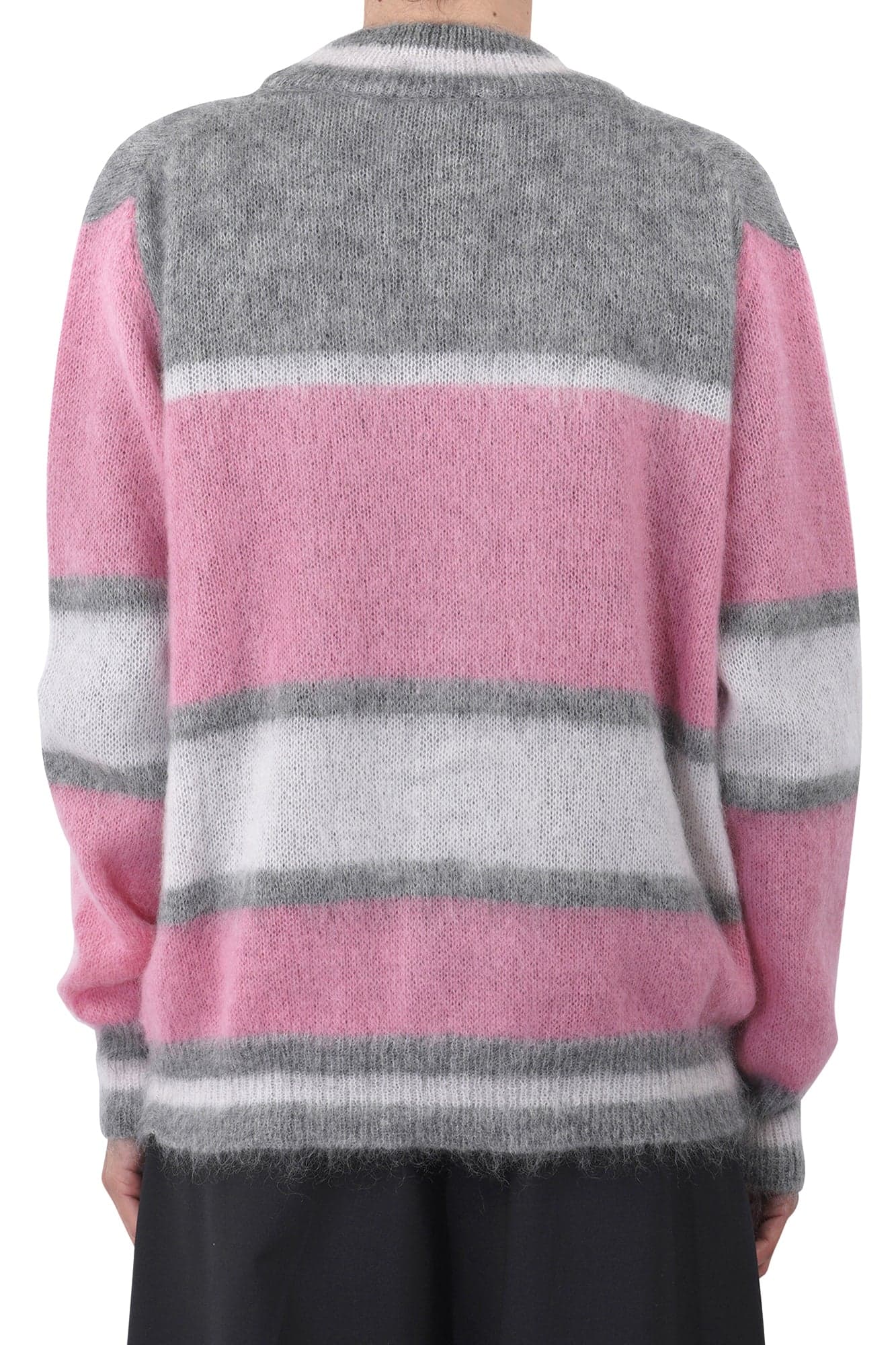 AMARANTO Amaranto - Cardigan - 461287 - Grigio/Rosa da donna in Cardigan Drestige - Casamassima, commercioVirtuoso.it