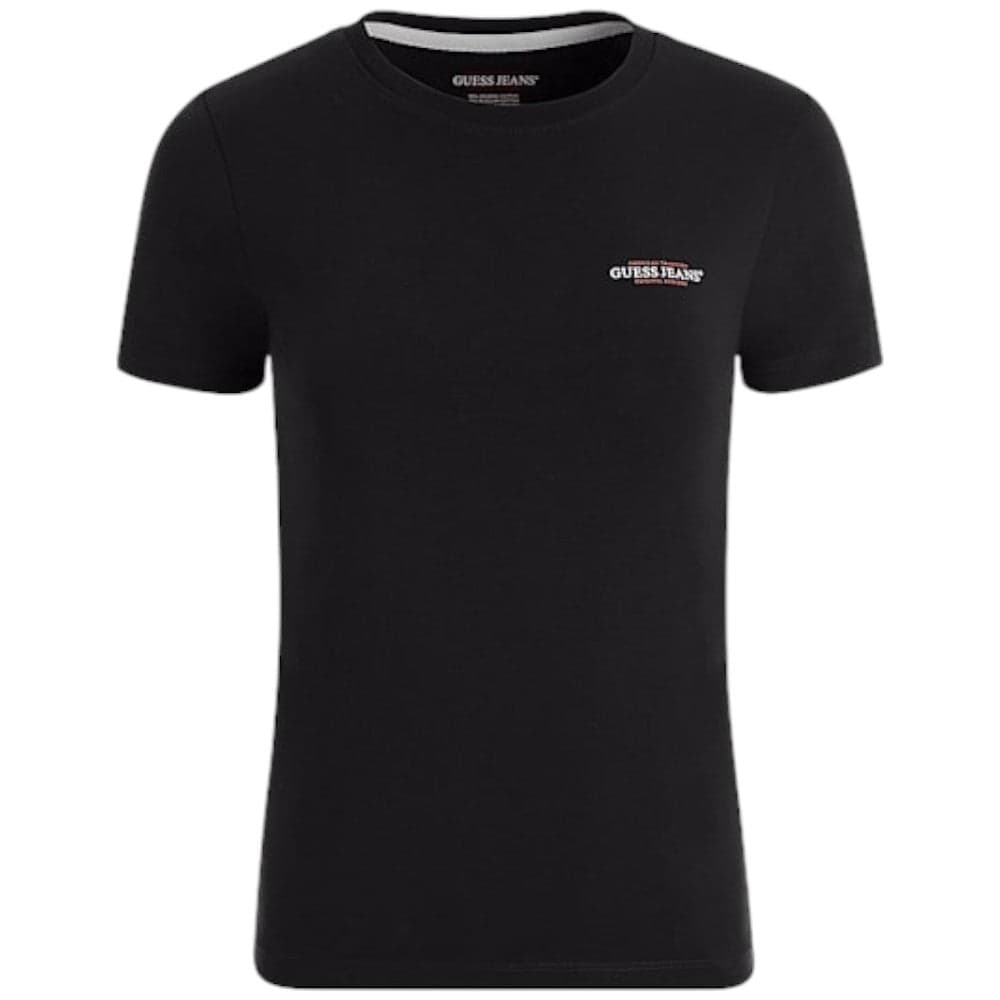 Guess Jeans t-shirt nera W4YI02 J1314 JBLK T-shirt Guess Jeans
