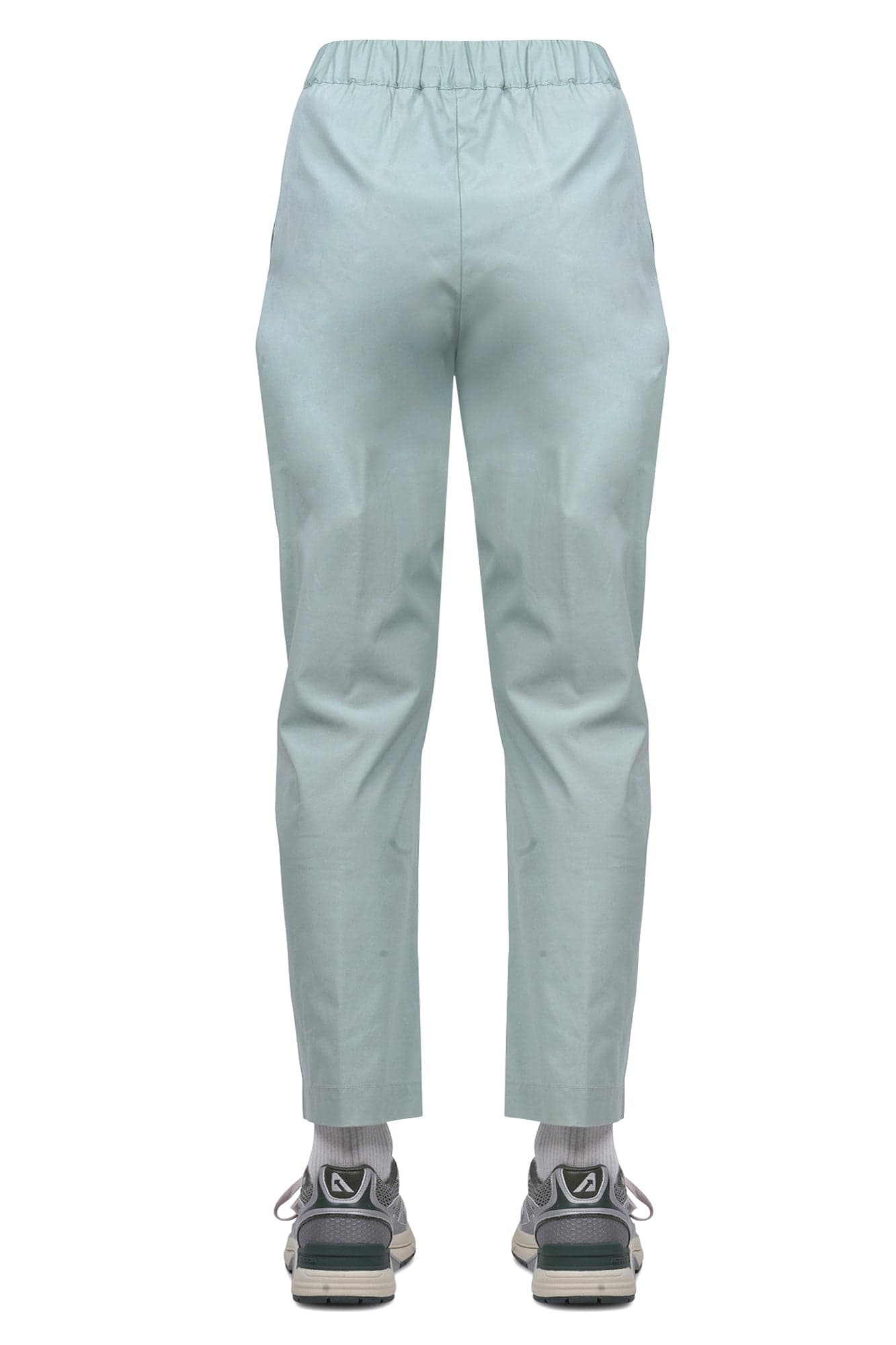 Semi-Couture Semi Couture - Pantalone - 470948 - Verde acqua da donna in Pantaloni Drestige - Casamassima, commercioVirtuoso.it