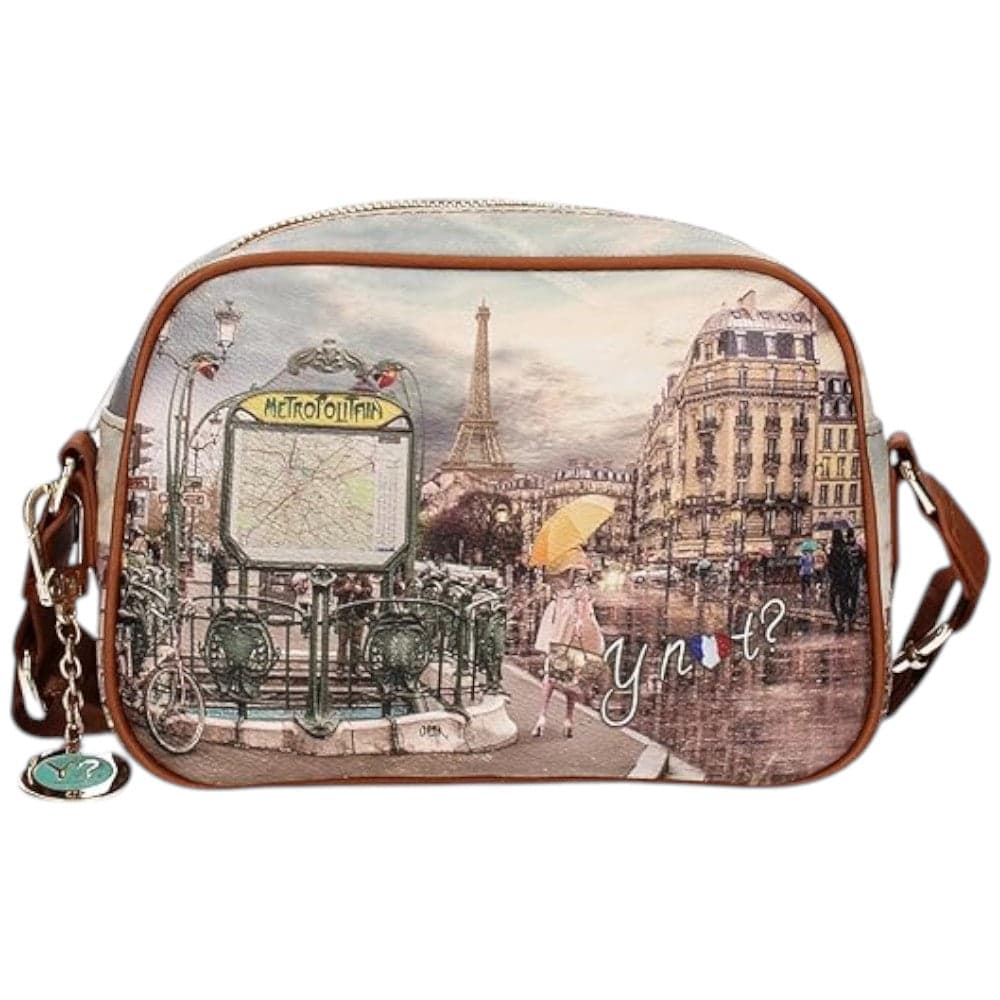 YNot borsa a tracolla camera case stampa Metro Paris YES620F4