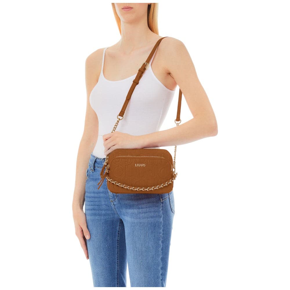 Liu Jo camera case cuoio borsa tracolla linea Adonide AA5198E0538 Borse Liu Jo