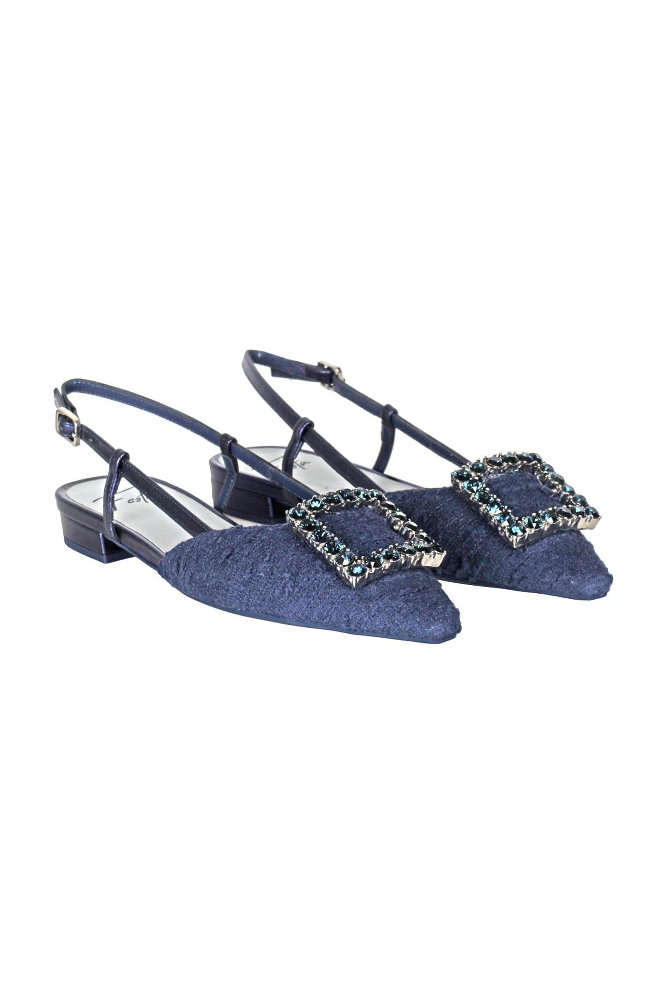 Roberto Festa - Scarpe basse - 451007 - Blu da donna in Scarpe col tacco Drestige - Casamassima, commercioVirtuoso.it