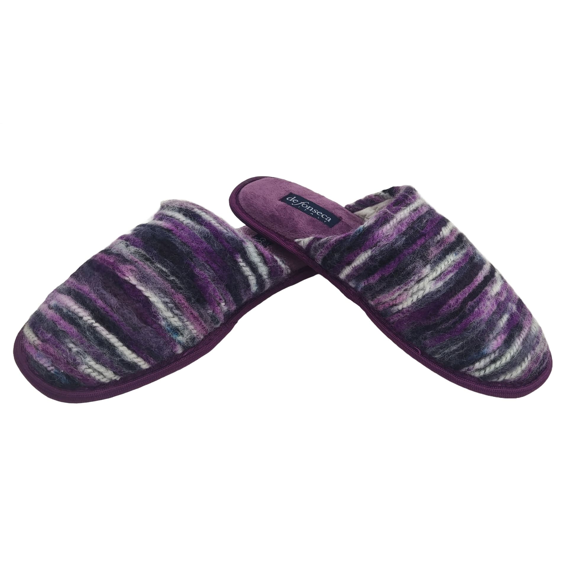 de fonseca Folk Meravigliose Ciabatte Artistiche da Donna, Pantofole Invernali in Cotone di Prima Scelta, Slippers Comode e Lavabili per Casa, Ultima Moda qualità in Ciabatte moda Primo Calzature - Venezia, commercioVirtuoso.it