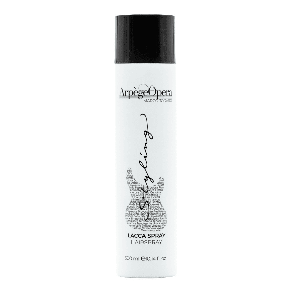 Emsibeth Arpege Opera Lacca Spray Professionale Fissaggio Forte Anti-Umidità Effetto Naturale e Duraturo 500 ml