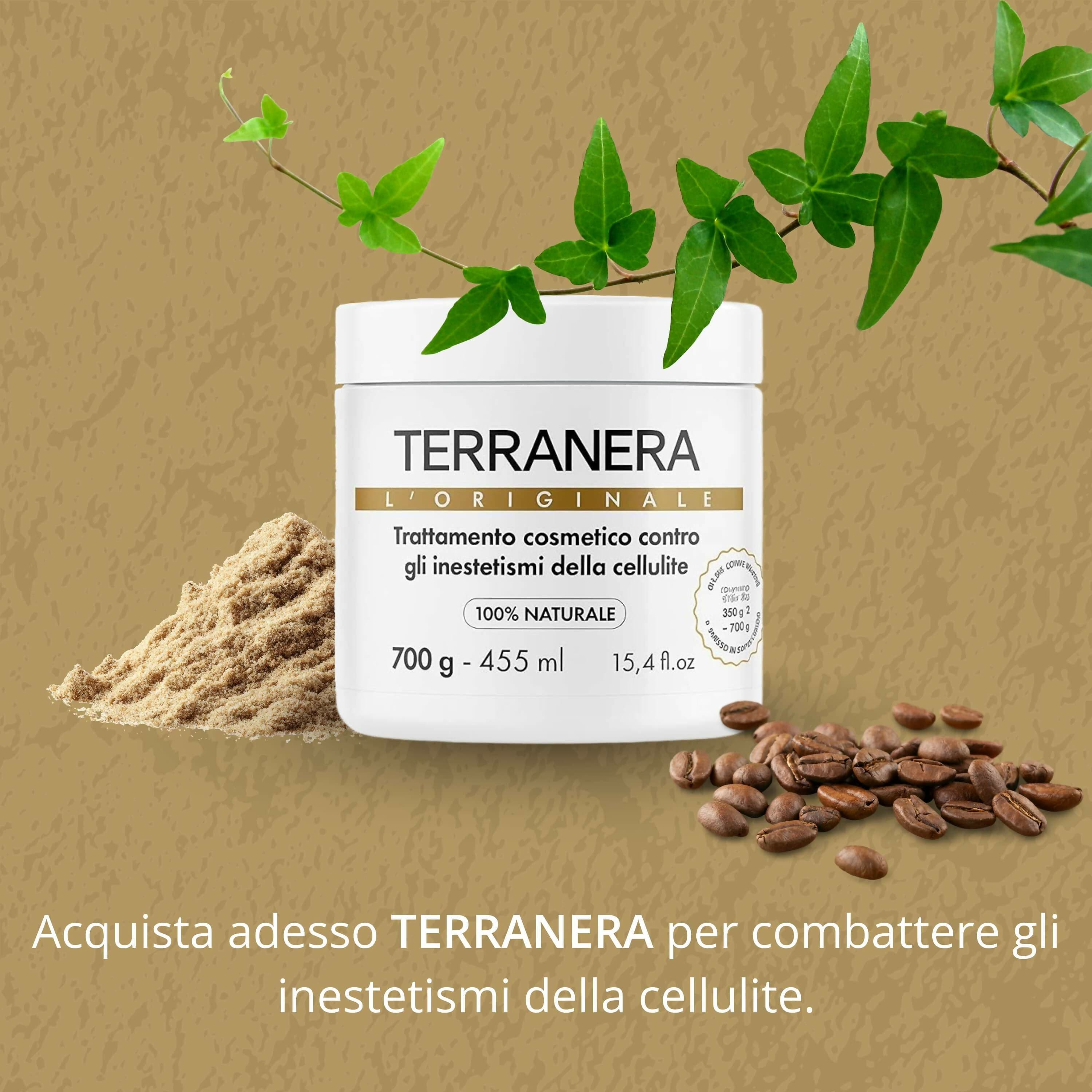 Fango Anticellulite Drenante – Effetto Tonificante e Levigante per Pelle più Liscia e Compatta | Sensazione di Freschezza con Formula Idratante | Facile da Applicare e Risciacquare - Terranera 500gr in Fanghi per il corpo BasketGuru Italia - Palermo, commercioVirtuoso.it