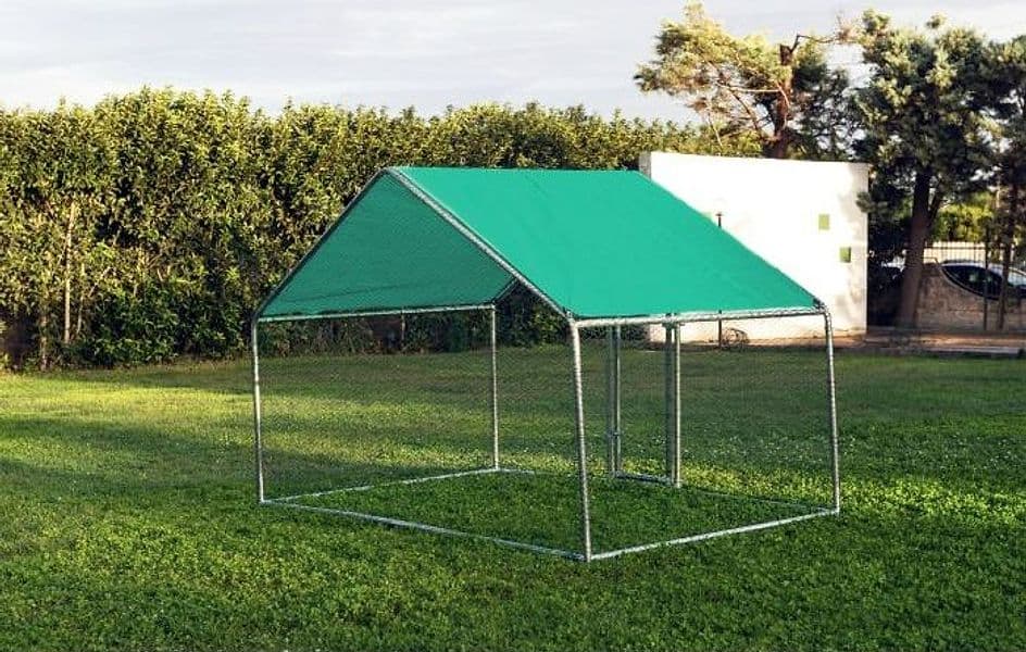 Gabbia per animali da esterno - Recinto per Polli 3 x 2m x 2m H - 6 mq in Pollai e gabbie CarrelloDigitale.it - Seclì, commercioVirtuoso.it