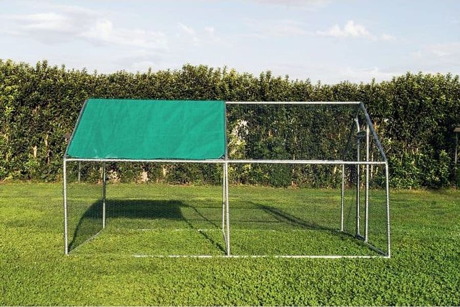 Gabbia per animali da esterno - Recinto per Polli 3 x 4m x 2m H - 12 mq in Pollai e gabbie CarrelloDigitale.it - Seclì, commercioVirtuoso.it