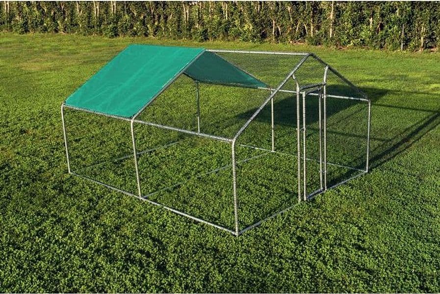 Gabbia per animali da esterno - Recinto per Polli 3 x 4m x 2m H - 12 mq in Pollai e gabbie CarrelloDigitale.it - Seclì, commercioVirtuoso.it