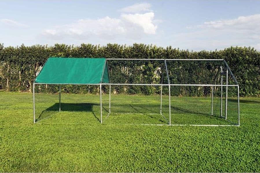 Gabbia per animali da esterno - Recinto per Polli 3 x 6m x 2m H - 18 mq in Pollai e gabbie CarrelloDigitale.it - Seclì, commercioVirtuoso.it