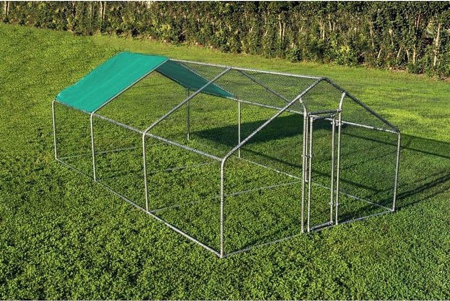Gabbia per animali da esterno - Recinto per Polli 3 x 6m x 2m H - 18 mq in Pollai e gabbie CarrelloDigitale.it - Seclì, commercioVirtuoso.it