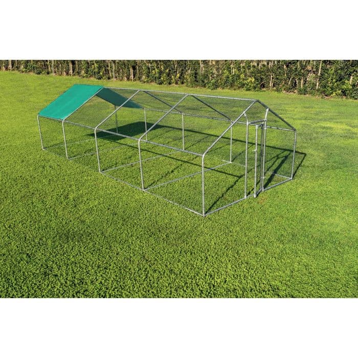 Gabbia per animali da esterno - Recinto per Polli 3 x 8m x 2m H - 24 mq in Pollai e gabbie CarrelloDigitale.it - Seclì, commercioVirtuoso.it