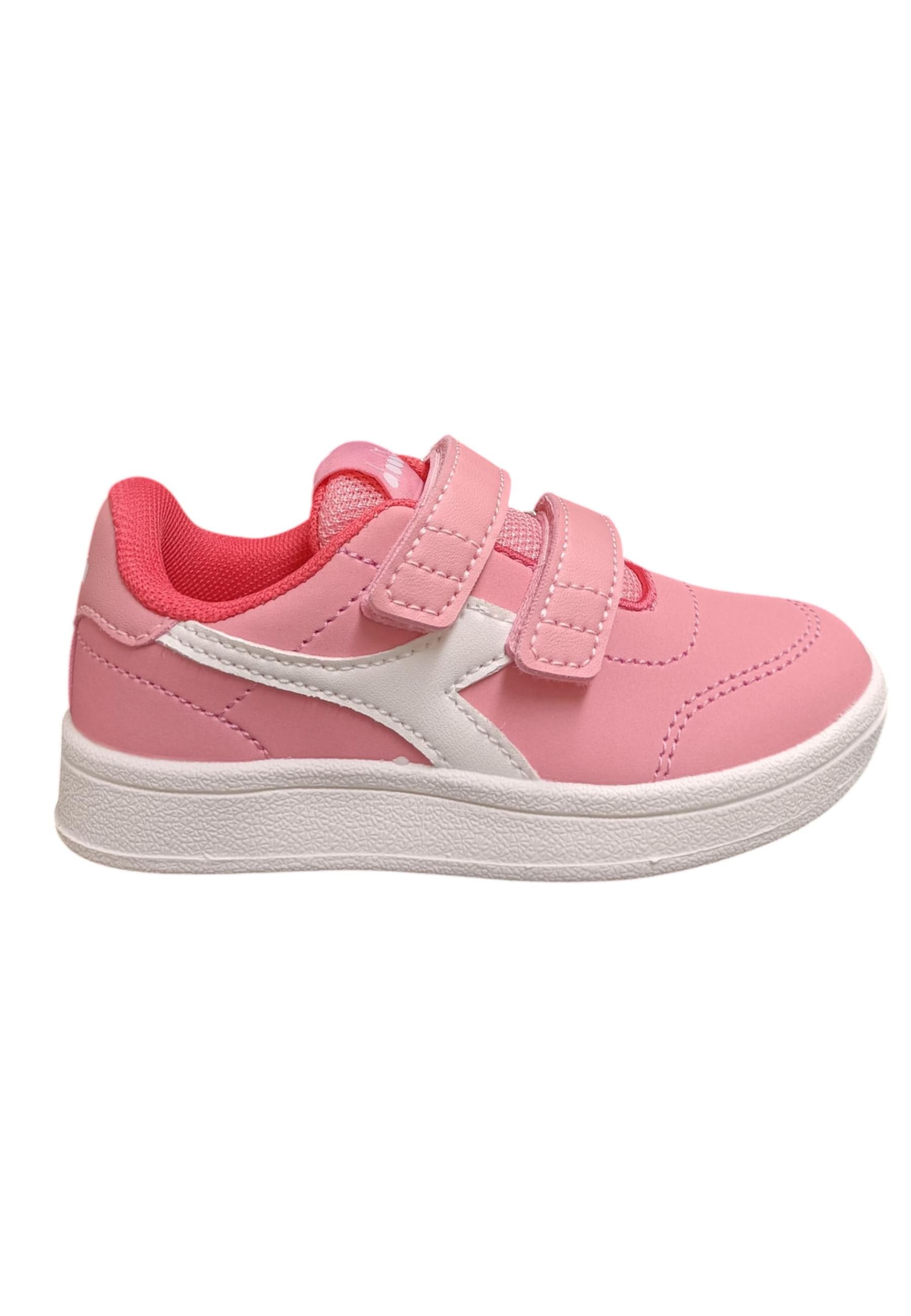 Scarpe sneakers Bambine e ragazze Diadora bonny  rosa fucsia velcro - 6