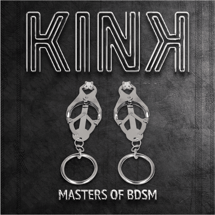 KINK - MORSETTI PER CAPEZZOLI CON O-RING TRIFOGLIO GIAPPONESE ARGENTO in Pinze Desideria Shop - Latina, commercioVirtuoso.it