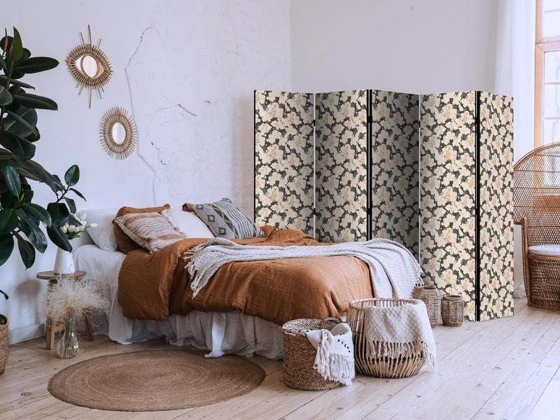 Paravento Conigli tra i fiori 5 ante in Paraventi Collezione Casa - Trebisacce, commercioVirtuoso.it