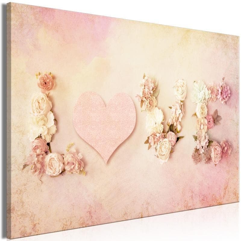 Quadro - Time for Love (1 Part) Wide in Poster e stampe Collezione Casa - Trebisacce, commercioVirtuoso.it