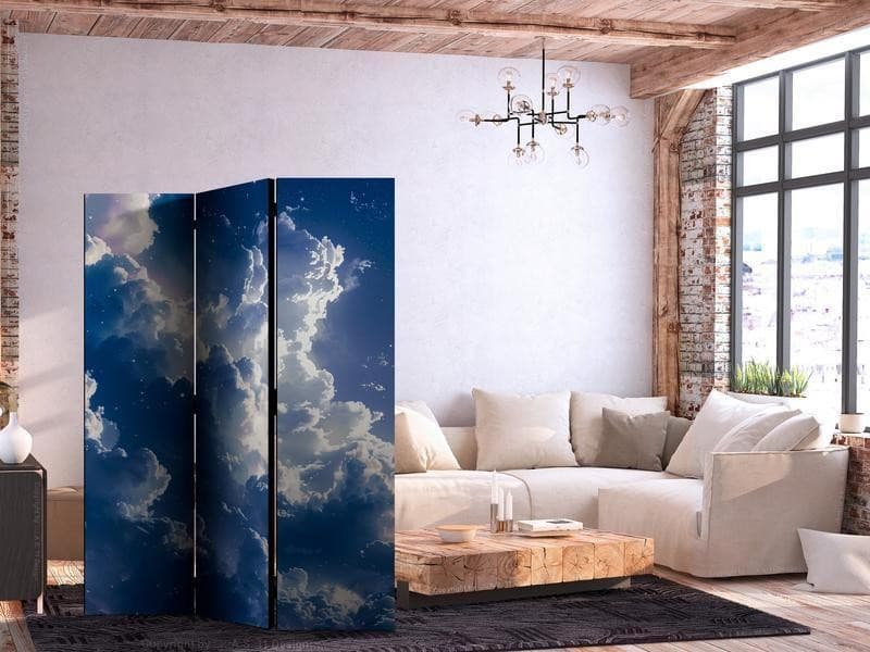 Paravento - Starry Clouds and Gentle Light Over a Corner of the Sky in Paraventi Collezione Casa - Trebisacce, commercioVirtuoso.it