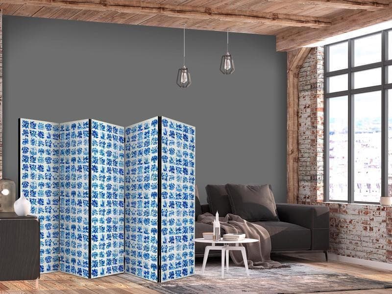 Paravento - Ceramic Tiles - Traditional Portuguese Blue Tiles Azulejos in Piastrelle di ceramica Collezione Casa - Trebisacce, commercioVirtuoso.it