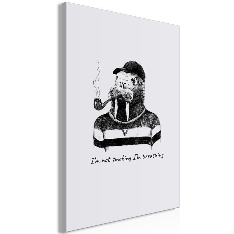 Quadro - Im Not Smoking Im Breathing (1 Part) Vertical in Poster e stampe Collezione Casa - Trebisacce, commercioVirtuoso.it