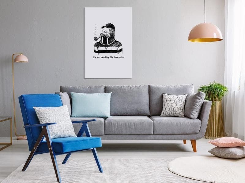 Quadro - Im Not Smoking Im Breathing (1 Part) Vertical in Poster e stampe Collezione Casa - Trebisacce, commercioVirtuoso.it