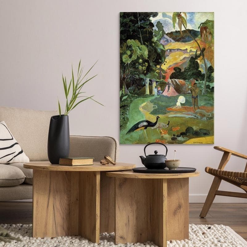 Quadro - Landscape with Peacocks in Poster e stampe Collezione Casa - Trebisacce, commercioVirtuoso.it