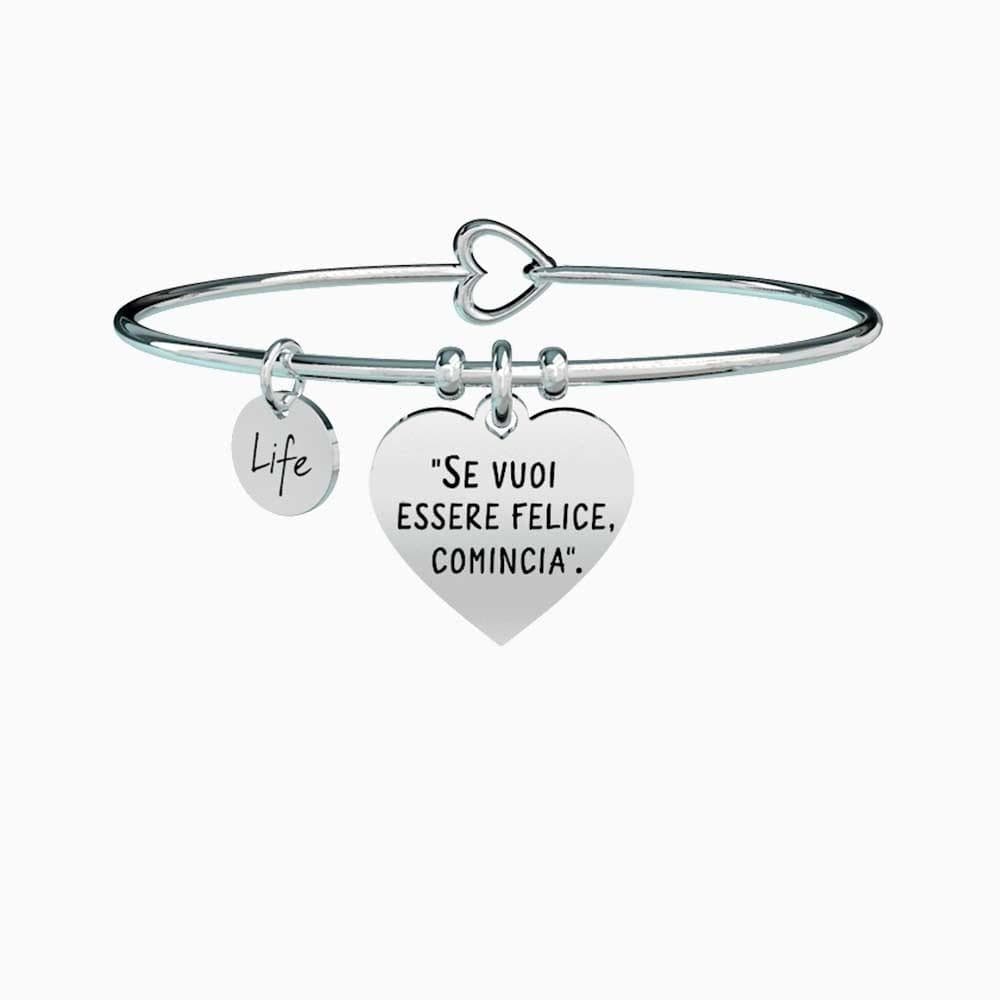 KIDULT BRACCIALE - SE VUOI ESSERE FELICE … L. TOLSTOJ in Bracciali Alba Gioielli - Casoria, commercioVirtuoso.it