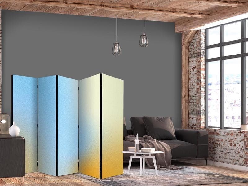 Paravento - Energetic Gradient - Gradient Composition in Vibrant Colors in Paraventi Collezione Casa - Trebisacce, commercioVirtuoso.it