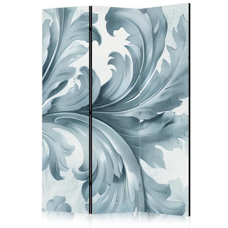 Paravento - Stone Baroque Ornaments in Light Shades of Gray and Blue in Paraventi Collezione Casa - Trebisacce, commercioVirtuoso.it