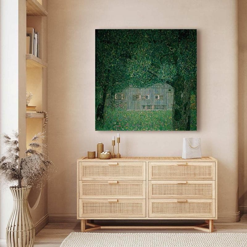Quadro - Oberösterreichisches Bauernhaus (Gustav Klimt) in Poster e stampe Collezione Casa - Trebisacce, commercioVirtuoso.it