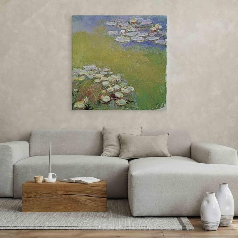 Quadro - Water Lilies (Claude Monet) in Poster e stampe Collezione Casa - Trebisacce, commercioVirtuoso.it