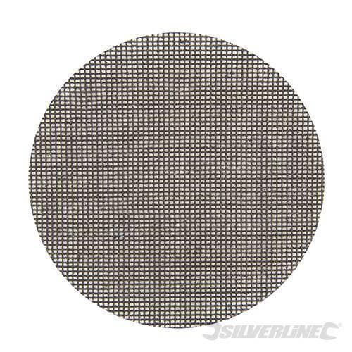 Fogli a rete circolari con fissaggio strappo per tutte le applicazioni di levigatura silverline - 7