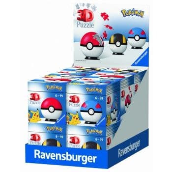 Ravensburger pokemon pokeballs puzzle 3d cartoni - 946174 in Puzzle 3D eWeki - Napoli, commercioVirtuoso.it
