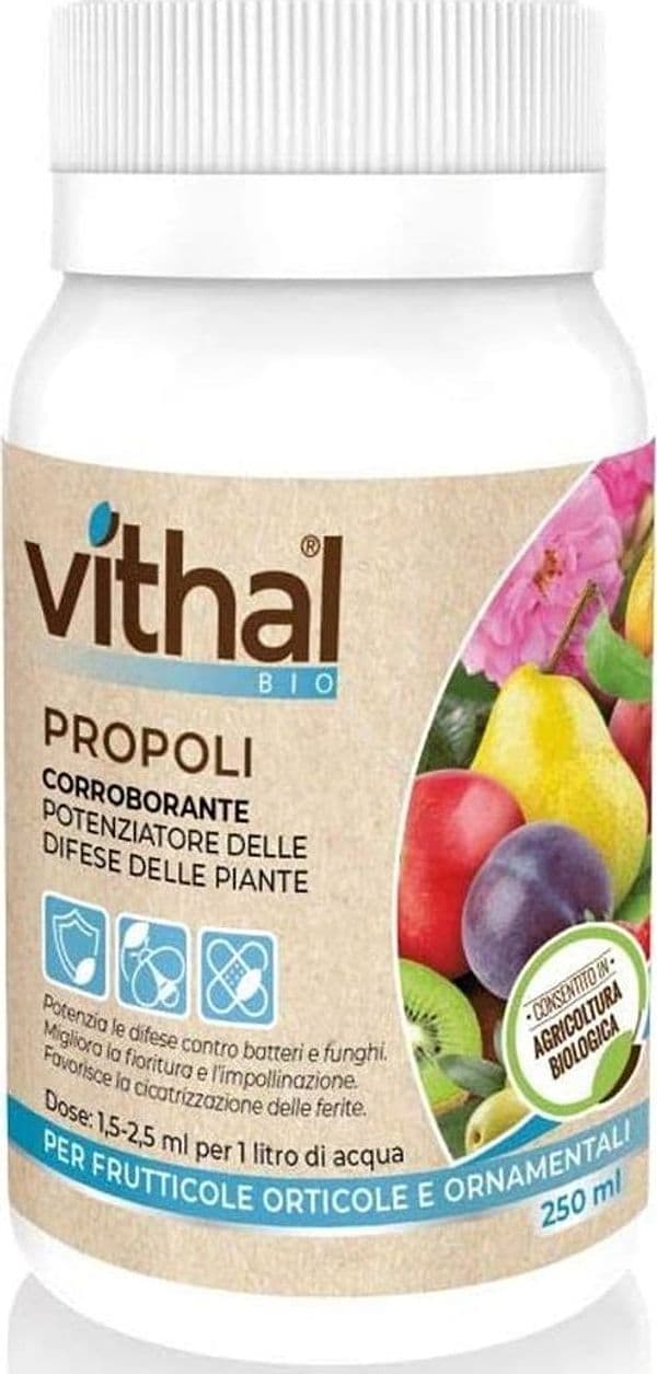 Vithal Bio Propoli Potenziatore Difese Piante 250ml in prodotto EuroStore07 - Alatri, commercioVirtuoso.it
