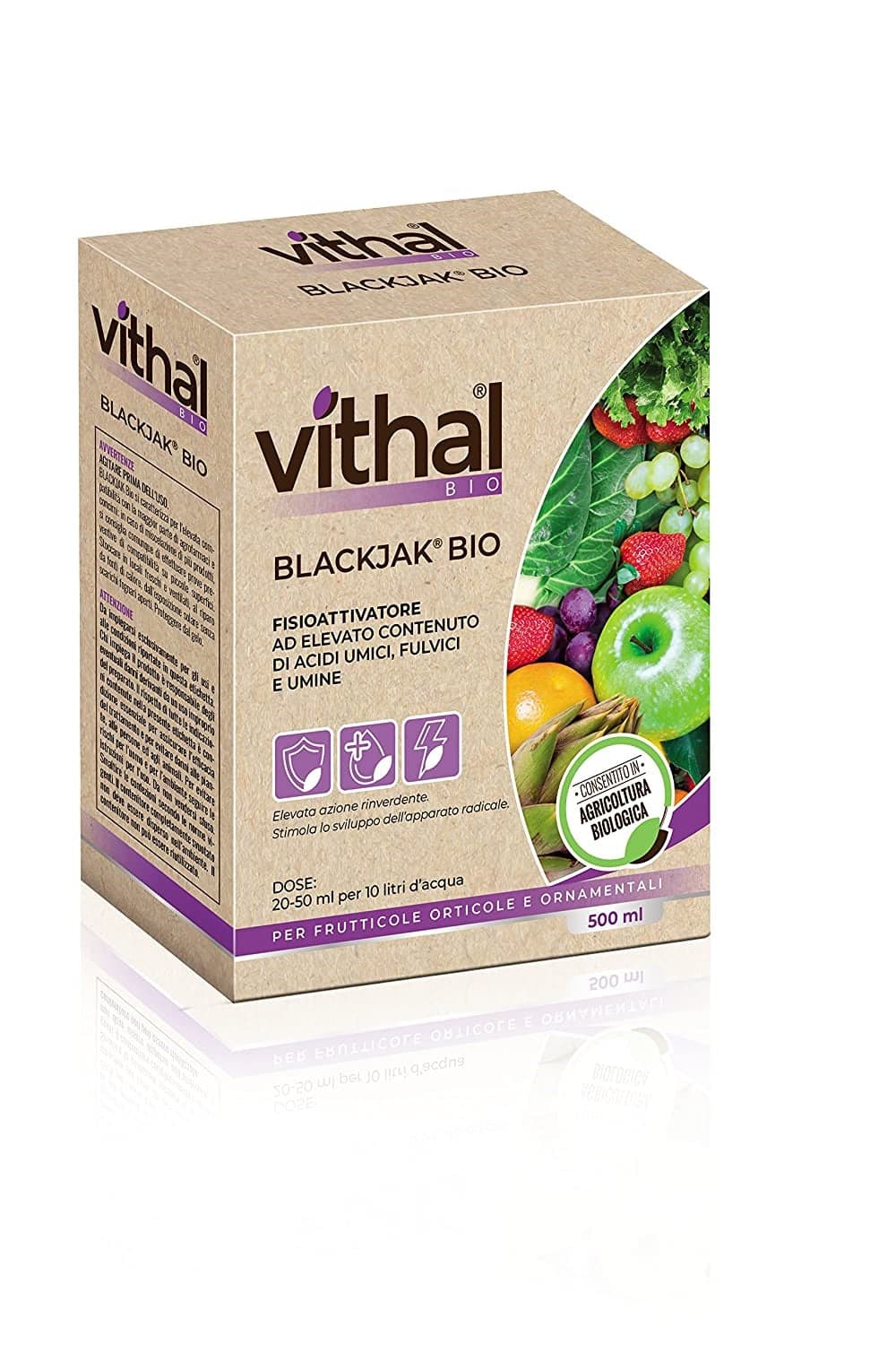 KB ATTIVATORE Liquido BLACKJAK VITHAL BIO ML 500 AGRICOLTURA - - ml.500 in prodotto EuroStore07 - Alatri, commercioVirtuoso.it