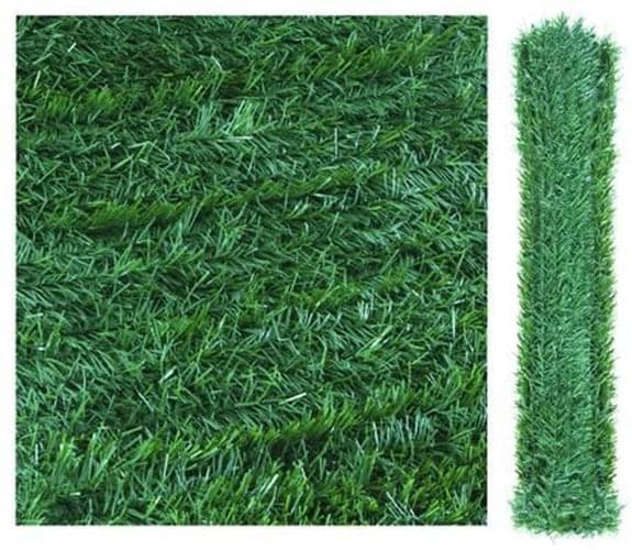 SIEPE ORNAMENTALE ARTIFICIALE CON FOGLIE PINO - 3 X 1 H - FERR 162128 in prodotto EuroStore07 - Alatri, commercioVirtuoso.it
