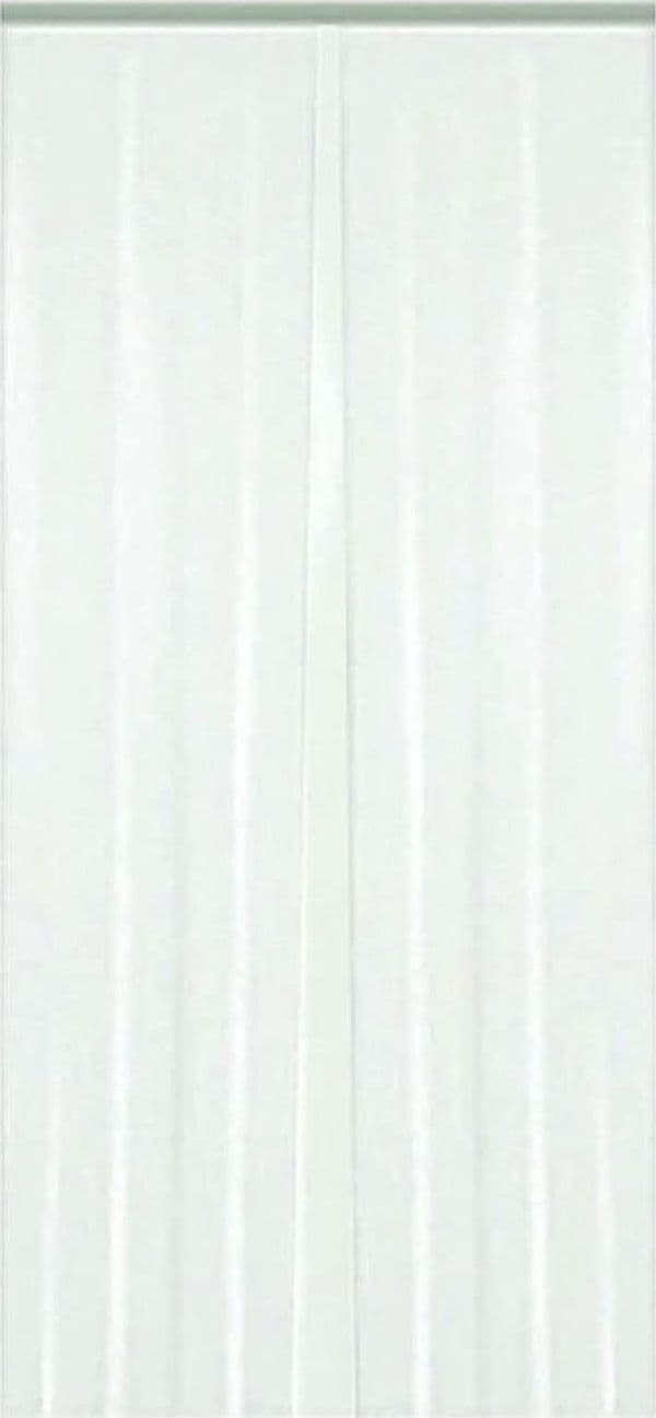 TENDA IN PLASTICA A STRISCE BIANCA cm.120x230h. con supporto in plastica in prodotto EuroStore07 - Alatri, commercioVirtuoso.it