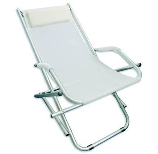 SDRAIO IN ALLUMINIO BIANCO - cm.54x97x77h. - in prodotto EuroStore07 - Alatri, commercioVirtuoso.it